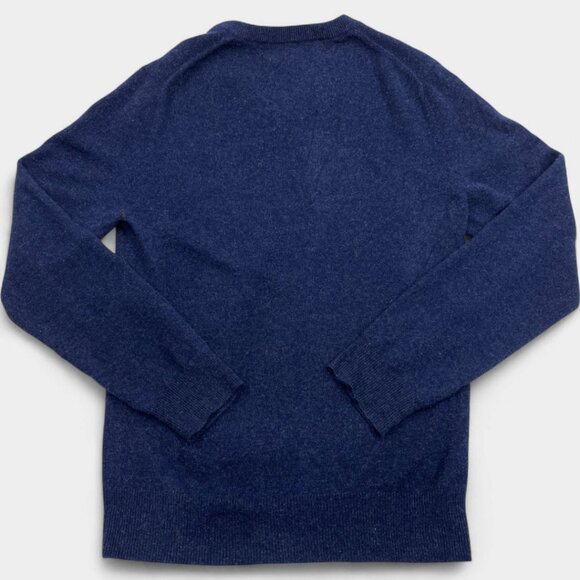 Bonobos Men's Blue Cashmere V-Neck Long Sleeve Sweater Size Small - Picture 8 of 8